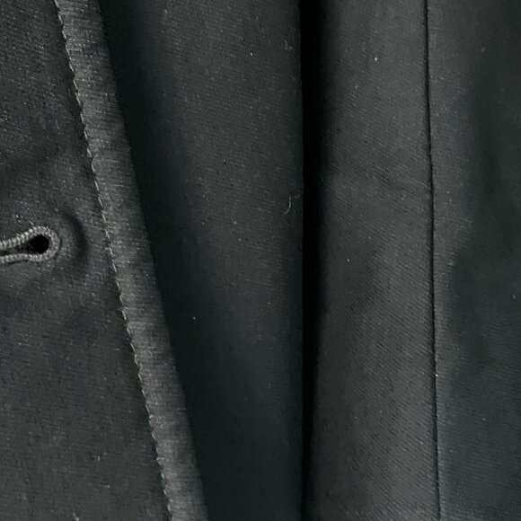 Theory Trench Coat Black with Belt Size M - Picture 6 of 10